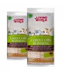 Lecho Sanitario de Mazorca Corn Cobs LIVING WORLD